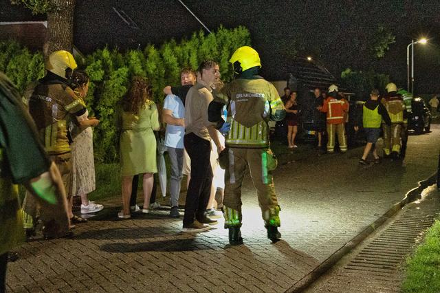De meeste gasten kwamen met de schrik vrij.