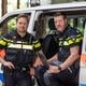 Digitaal wijkagenten Boaz Holtrop (l) en Wessel van der Waa.