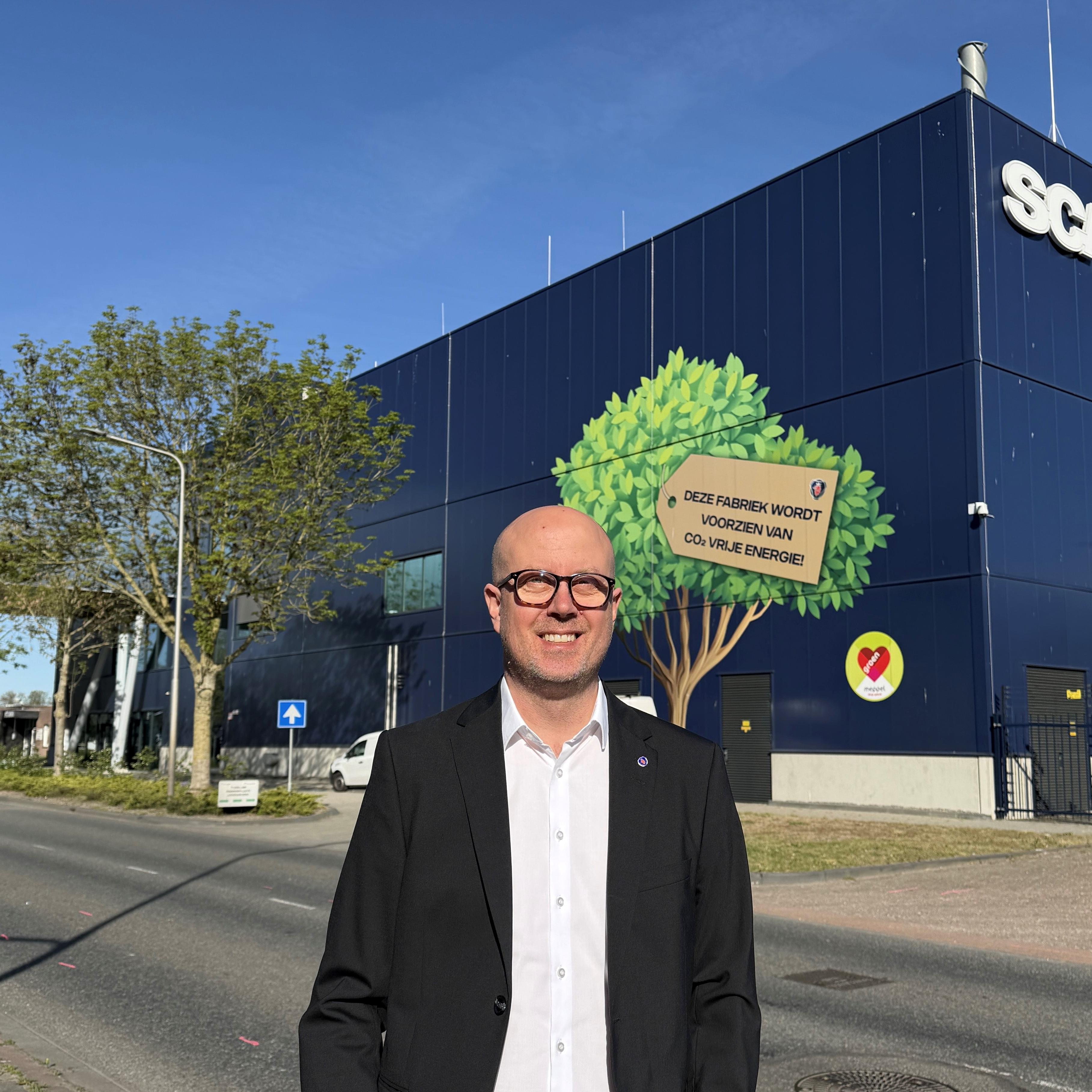 Pär Johansson (48) in Meppel. 