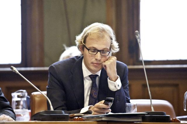 Mark Boumans in zijn tijd als lid van Gedeputeerde Staten.