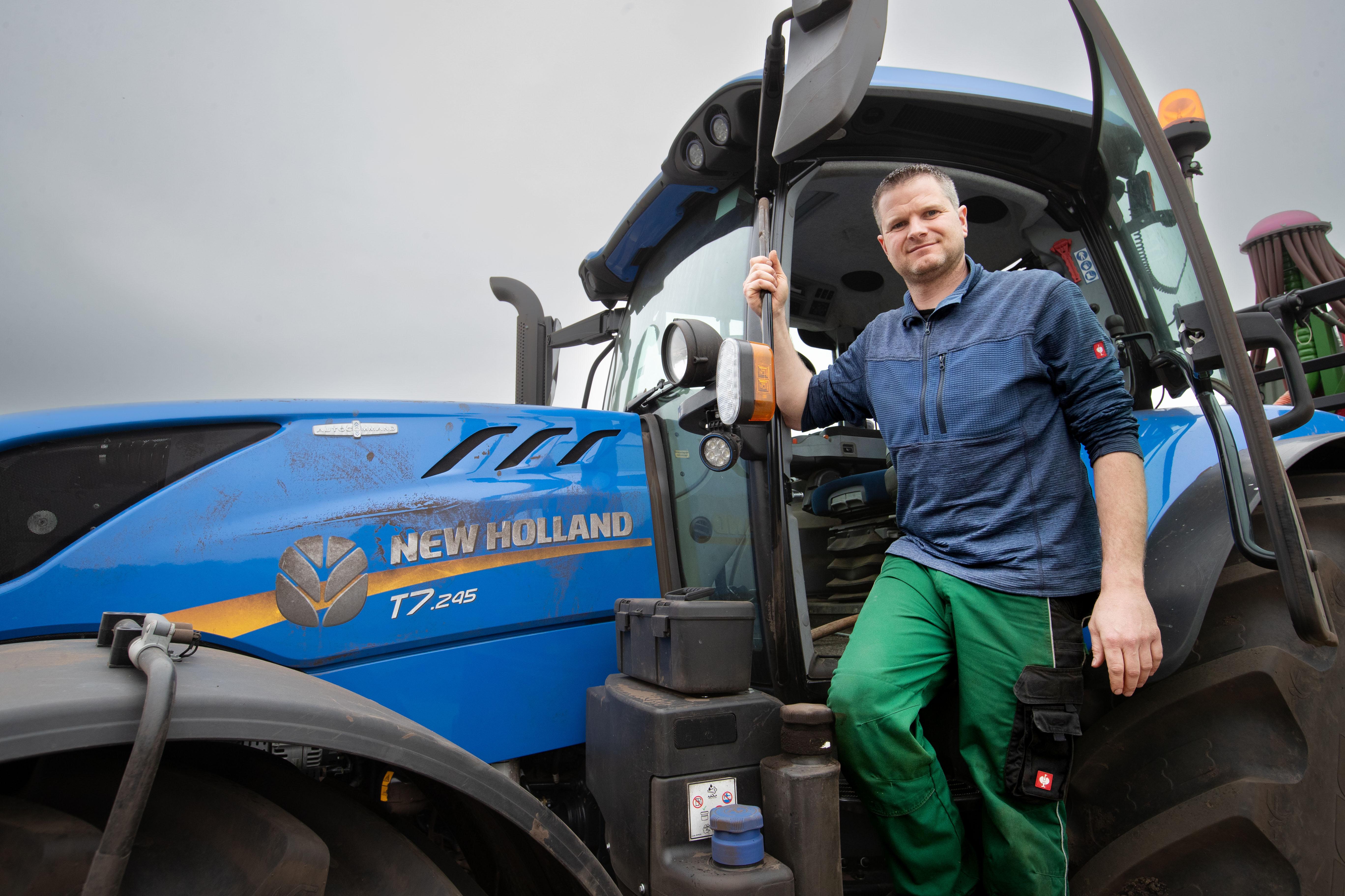 Han Kammer, één van de initiatiefnemers van de Stichting Boerengrond Drentsche Aa.