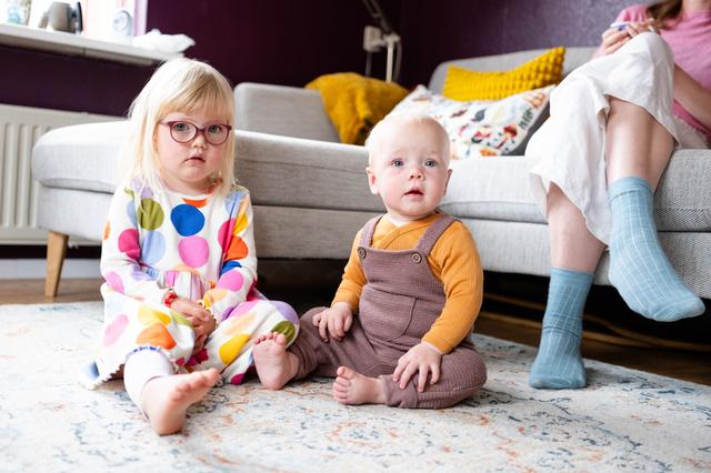 Hanne (links) en Wies (rechts). 