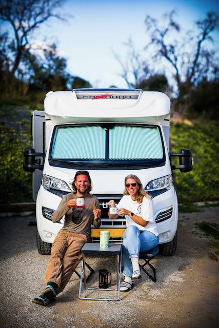 Met de camper trokken Joris en Marjan een jaar lang door Europa.