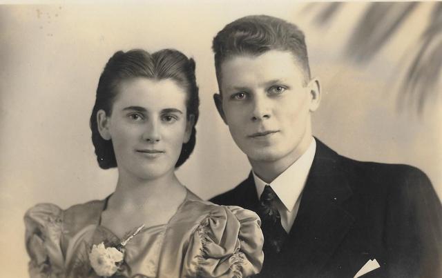 Luit Kremer en zijn verloofde Janny Apotheker