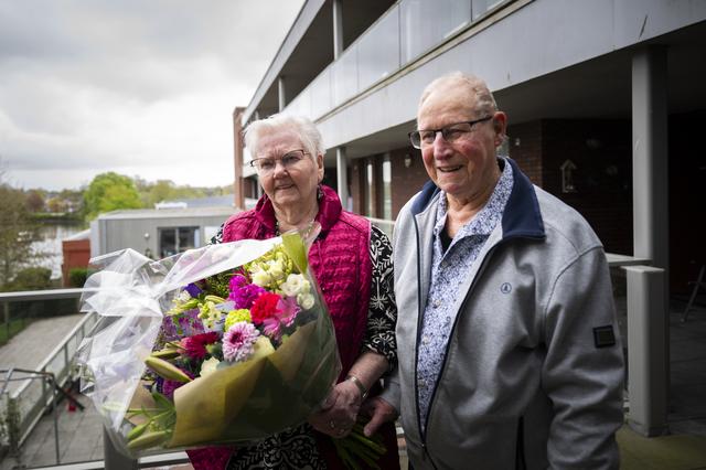 Het echtpaar Danen-Hollander uit Appingedam.