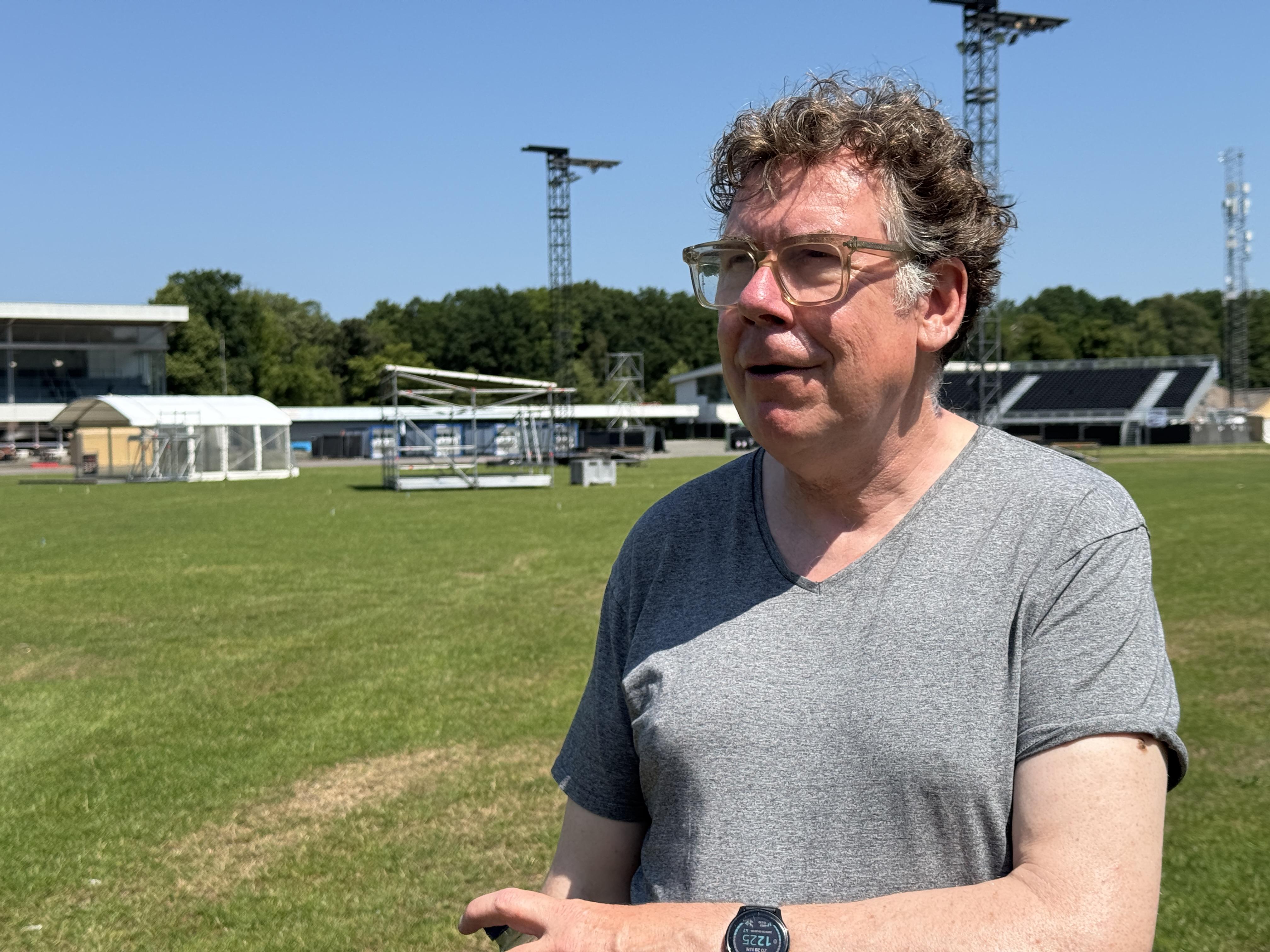 Peter Sikkema (63) is programmeur bij SPOT en projectleider van Summerstage.