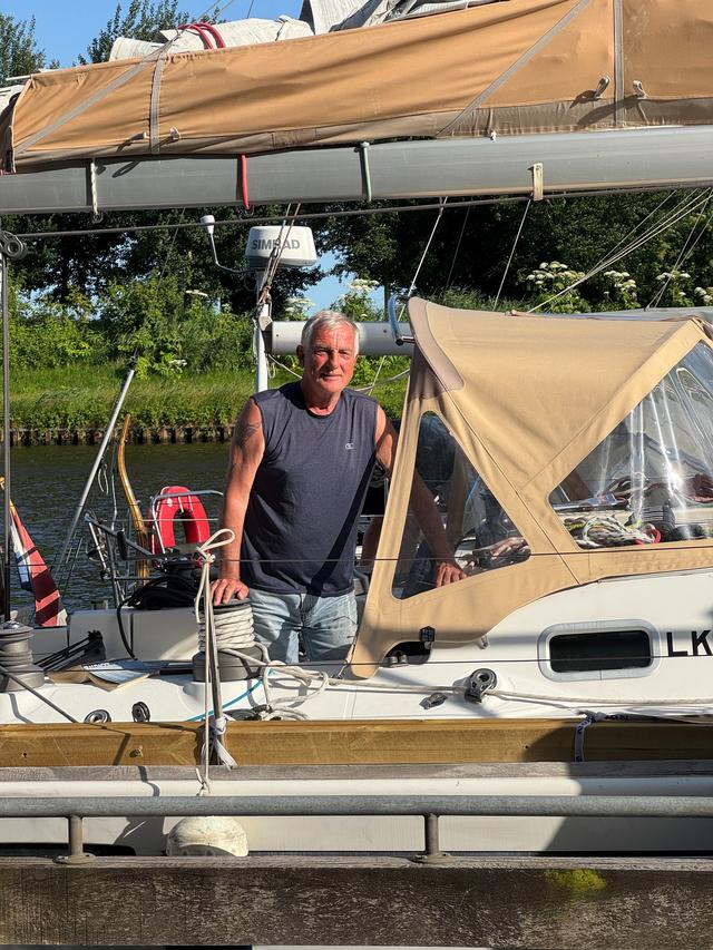 Kjell Dreyer (69) uit Stavanger, Noorwegen.