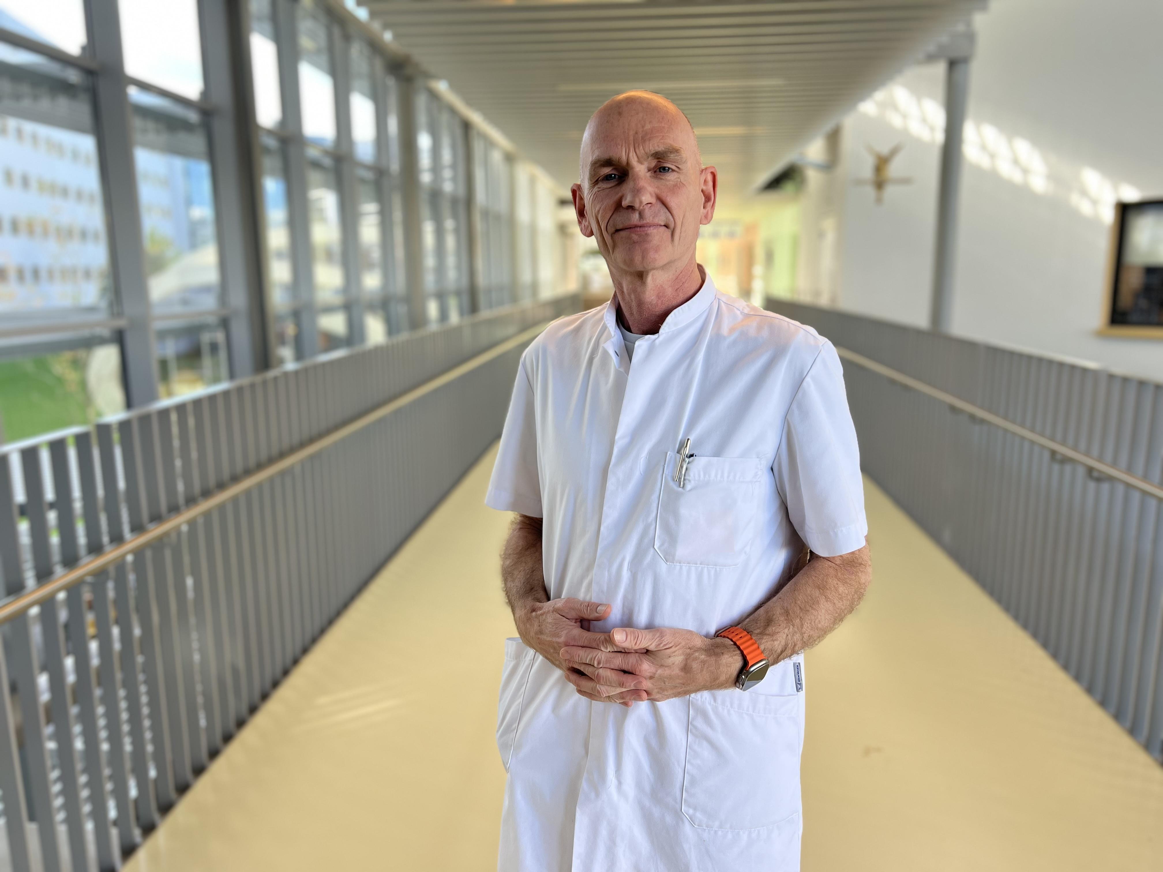 Cardioloog Robert Tieleman heeft hoge verwachtingen van zijn onderzoek naar de voordelen van verapamil bij hartritmestoornissen.