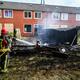 Brand in Groen van Prinstererstraat in Hoogezand.