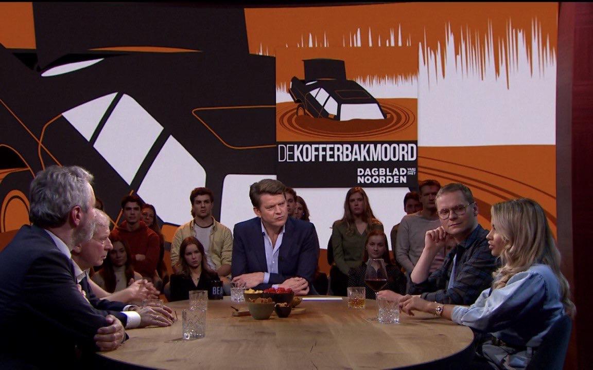 Monica Geuze tipt DVHN-podcast De Kofferbakmoord in tv-programma Beau.
