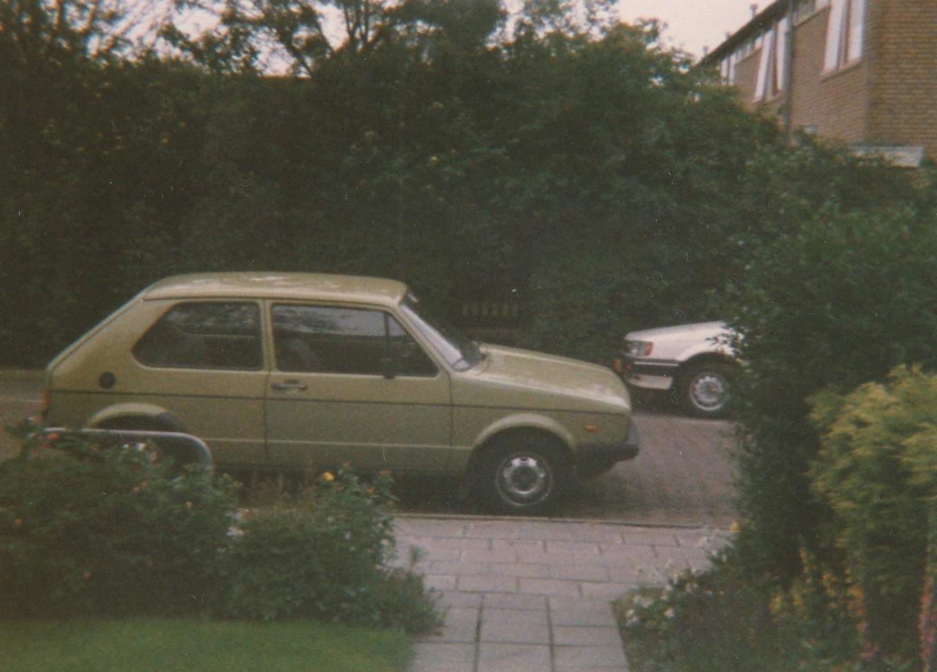 De Golf Diesel uit 1978 voor vertrek naar Italië.