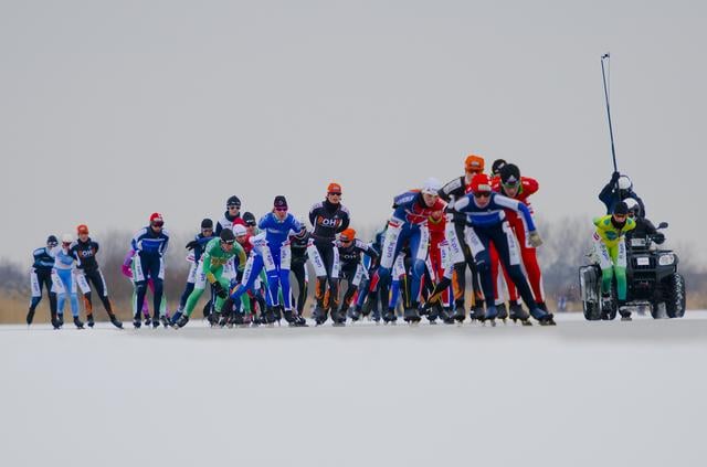In februari 2012 werd op de Grote Rietplas nabij vakantiepark Parc Sandur het Nederlands kampioenschap marathonschaatsen op natuurijs gehouden. 