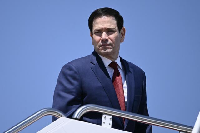 De Amerikaanse minister van Buitenlandse Zaken Marco Rubio.
