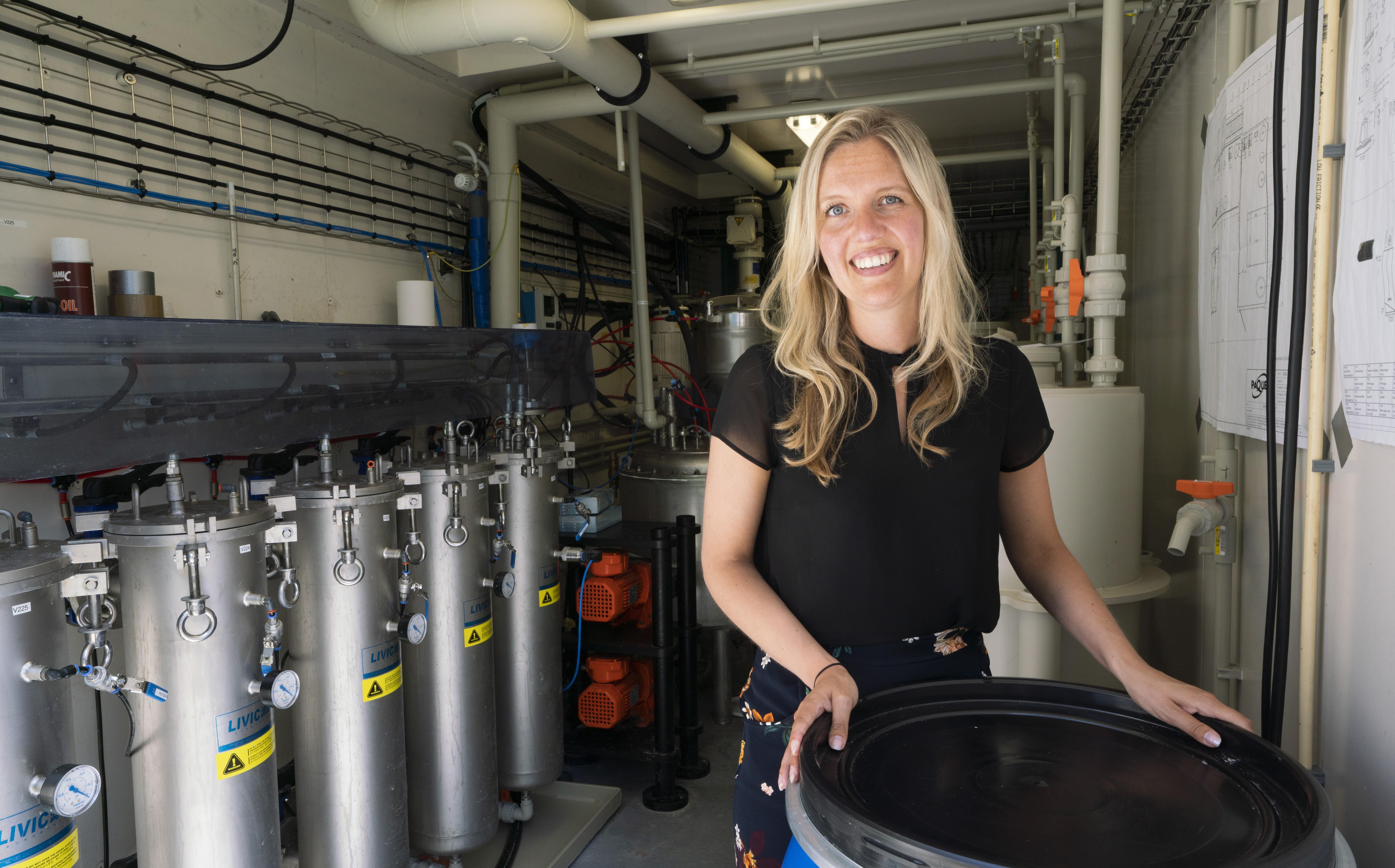 Marissa de Boer, ceo van SusPhos: ,,We zijn niet voor niets vanuit Amsterdam naar Leeuwarden gekomen.''