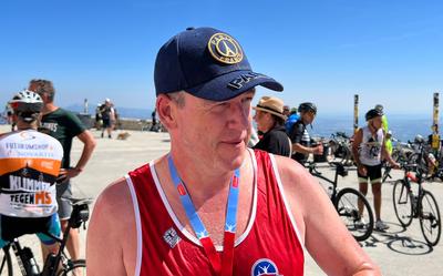 'Iedereen torst hier z’n eigen bagage mee omhoog'. Foto: Harm Vonk