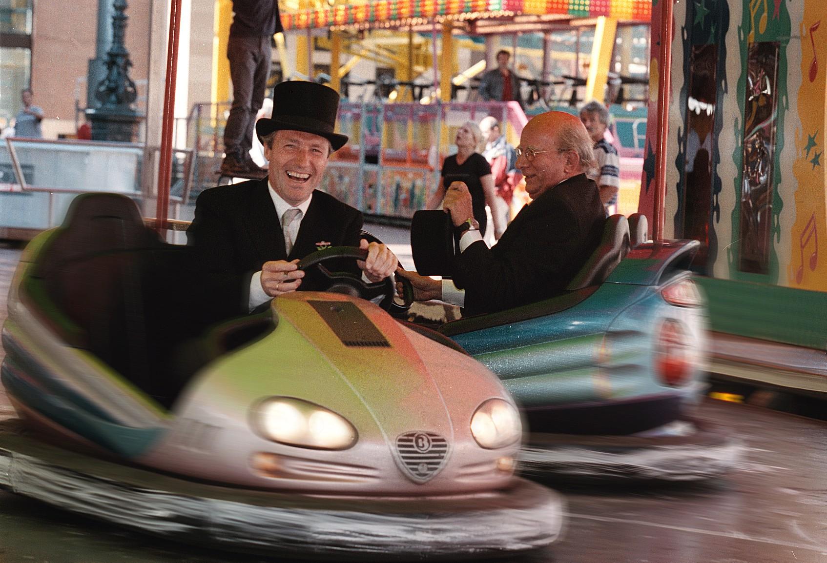 Peter Yspeert in het jaar 2000 tijdens Groningens Ontzet.