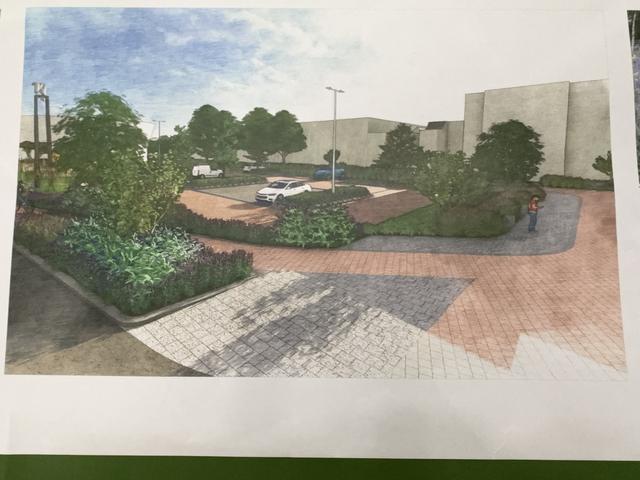 Het centrum van Klazienaveen moet groener woden. 