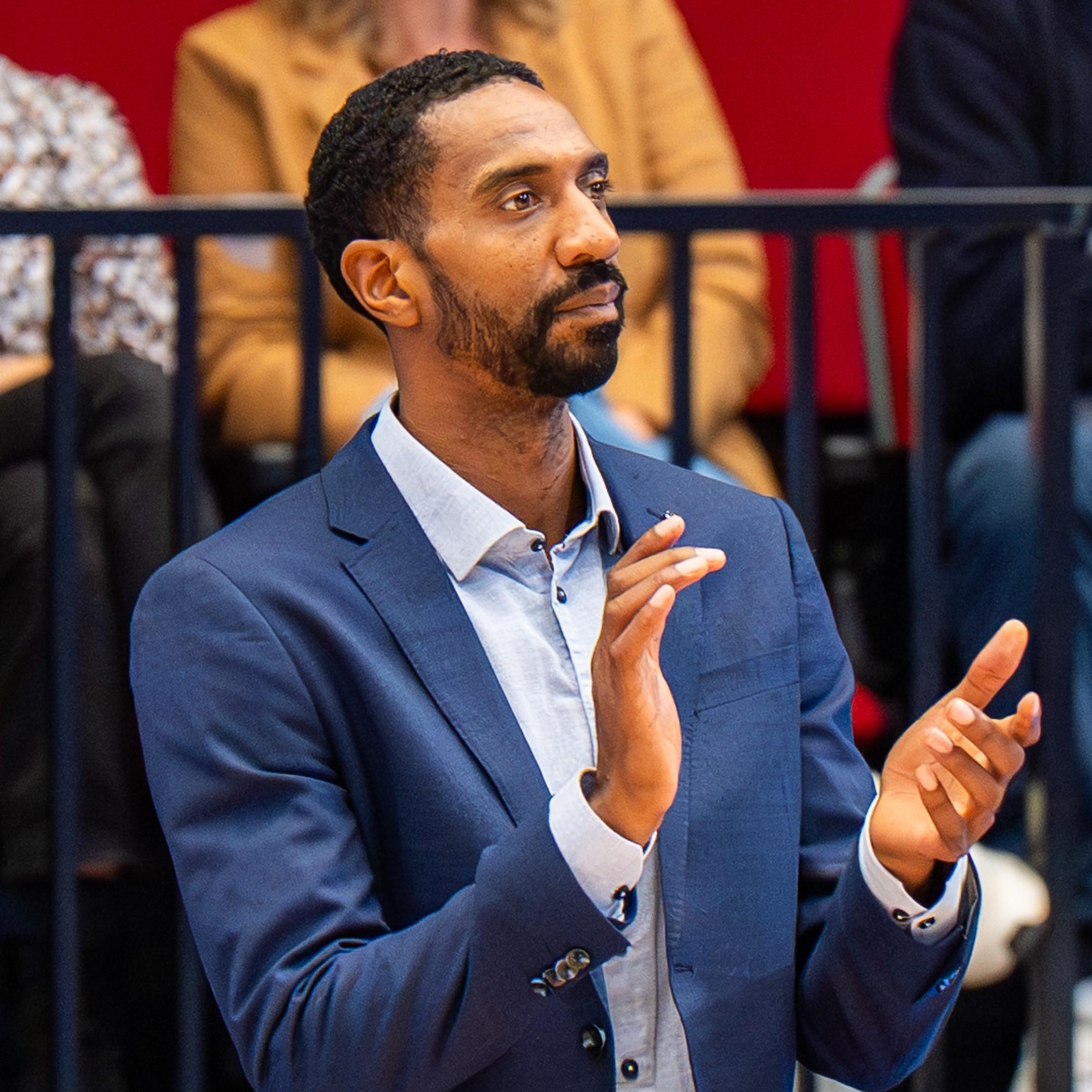 Donar-coach Jason Dourisseau.