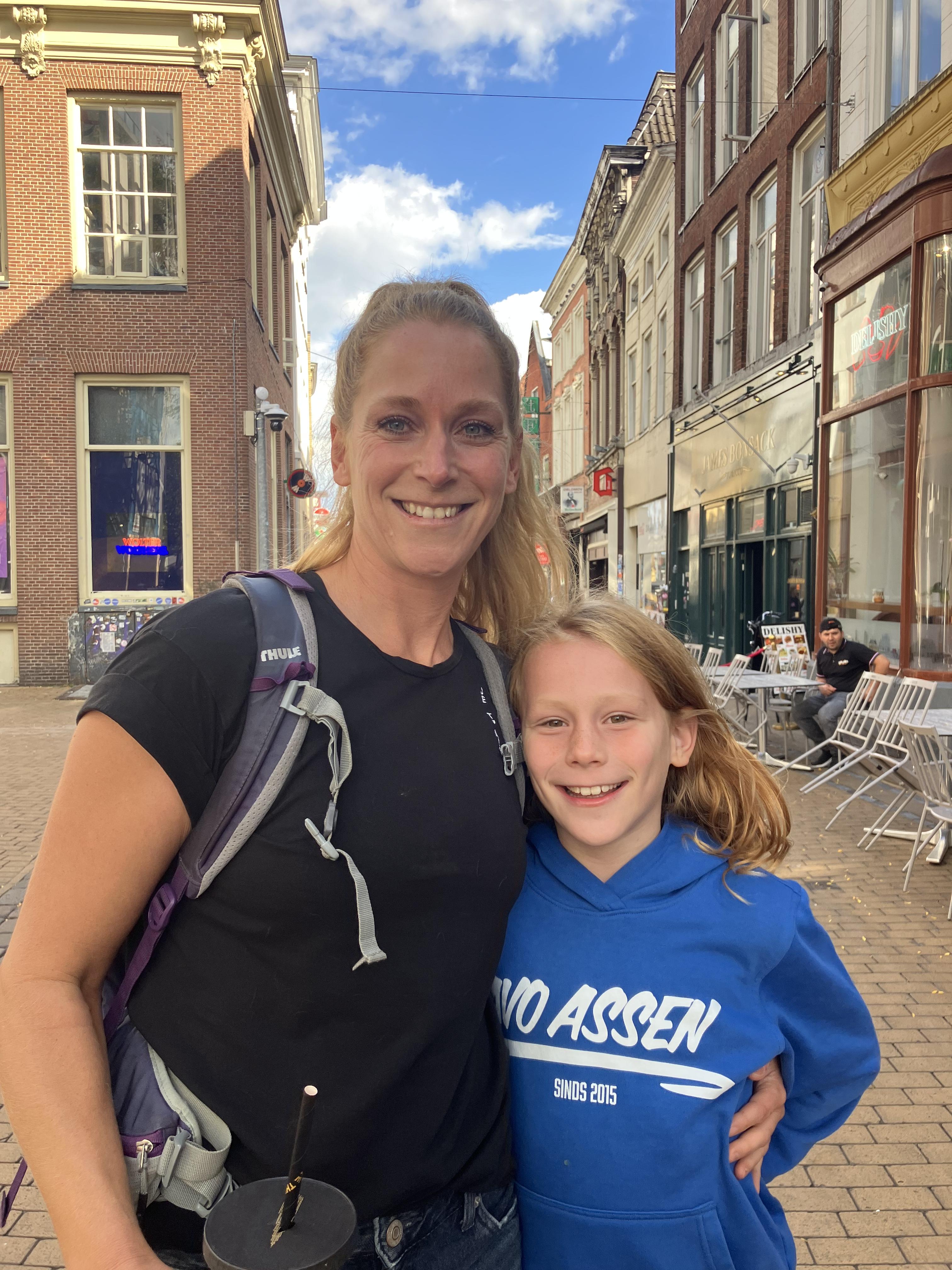 Suzanne Wit en Sem Doorduin uit Assen.