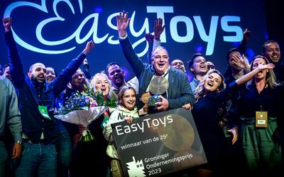 EasyToys: de winnaar van de Groninger Ondernemingsprijs 2023.