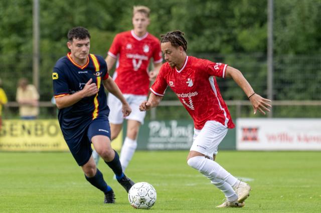 Proefspeler Maxime Do Couto kon zich tegen het regioteam niet echt onderscheiden.