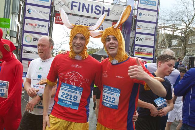 Sport en plezier gingen in Hoogeveen hand in hand.