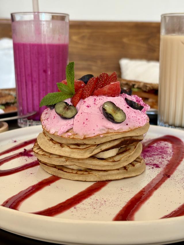 Berry pancakes.