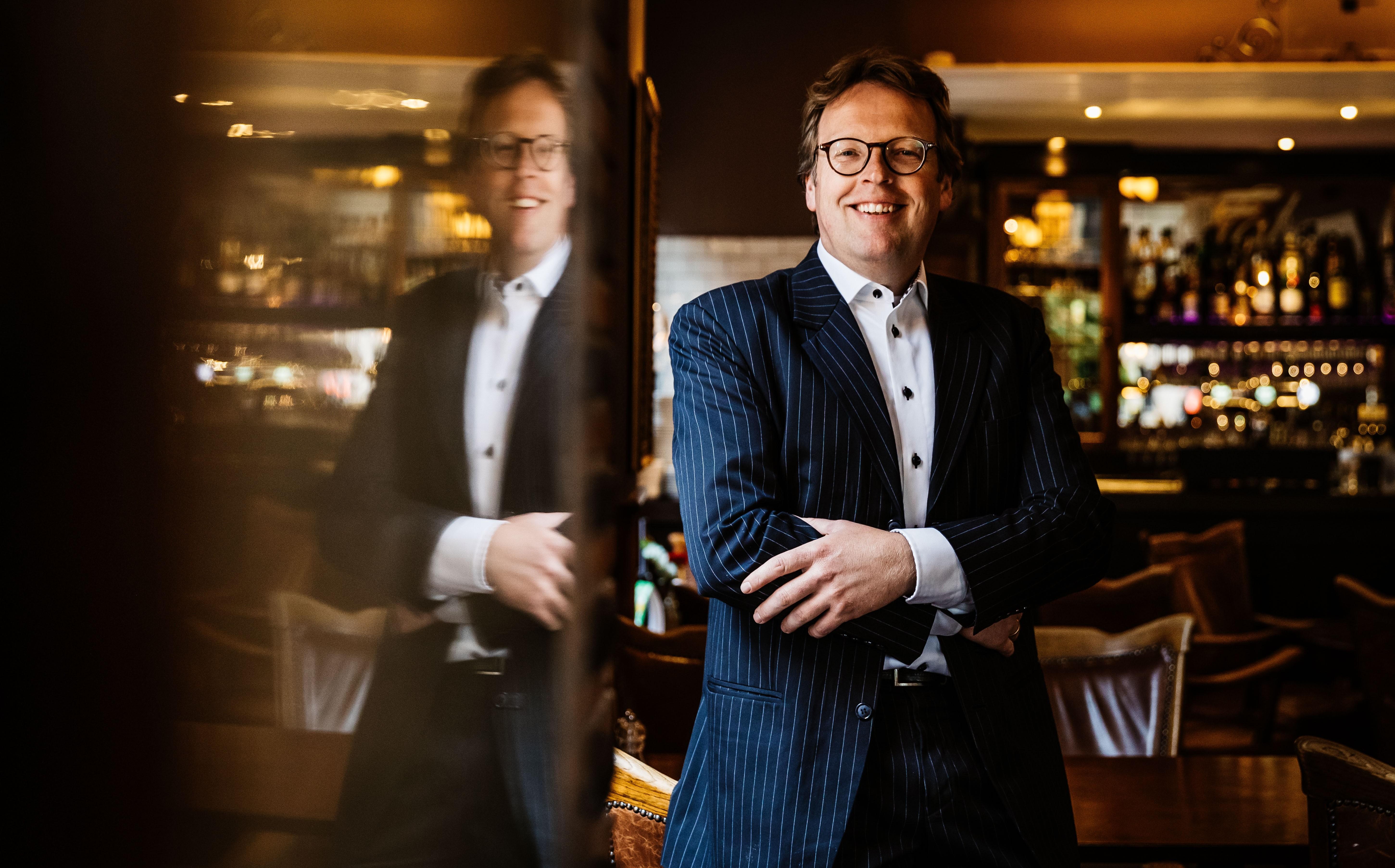 Frank Faber, de vierde generatie hotelier van Hotel Faber.
