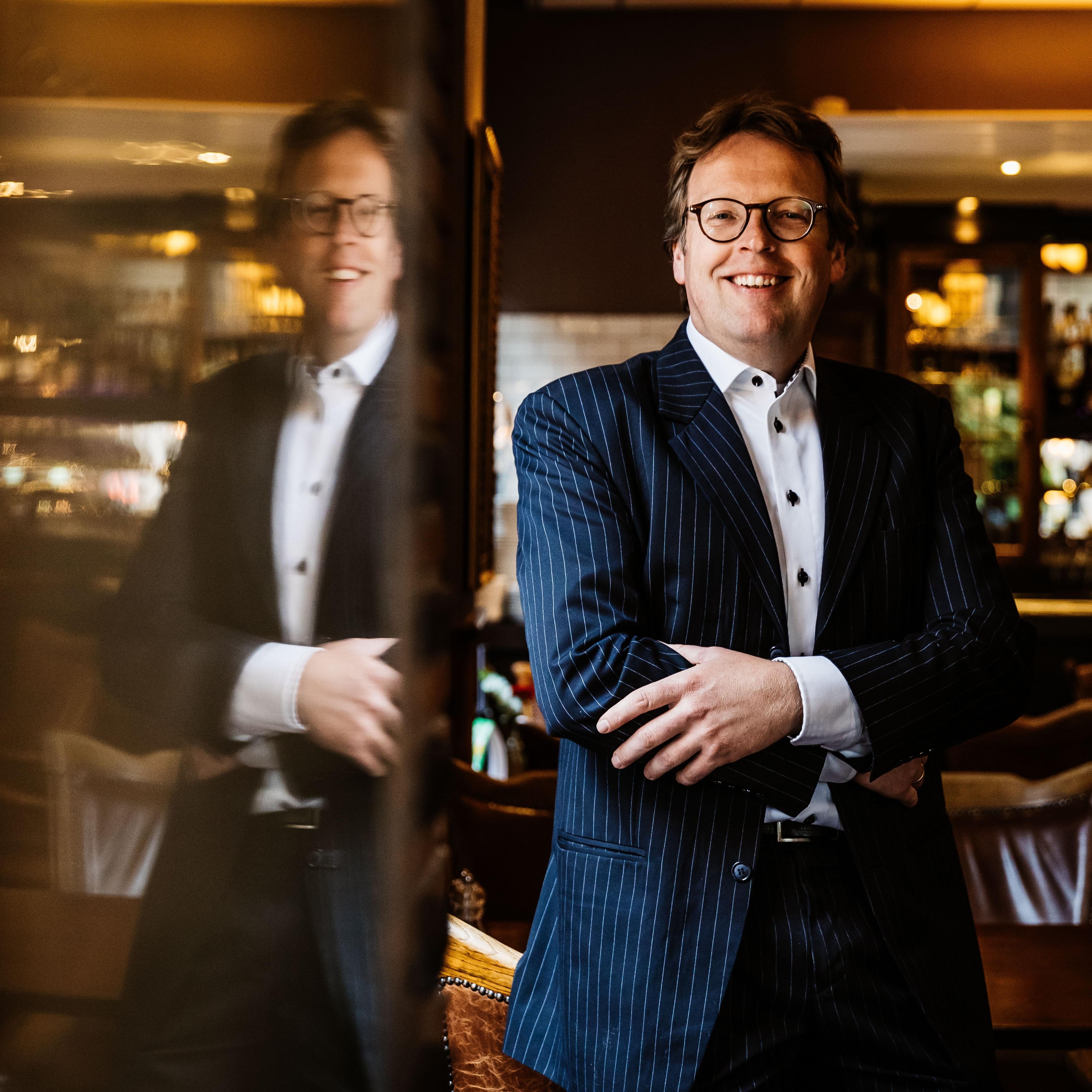 Frank Faber, de vierde generatie hotelier van Hotel Faber.