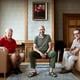 De drie directeuren die KAW in een halve eeuw heeft gehad: Henk Boldewijn (links), Reimar von Meding (midden) en Marcel Tankink.