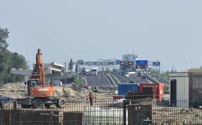 Ongeluk in tunnel zorgt voor file op nieuwe ringweg in Groningen.