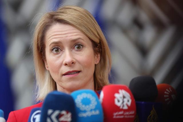 EU-buitenlandchef Kaja Kallas. 