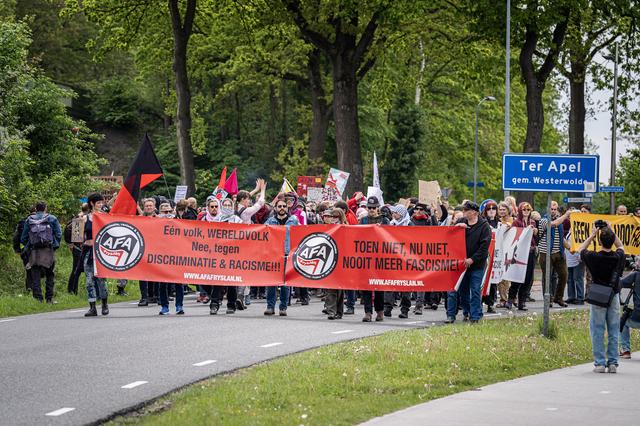 „Deze demonstranten zijn de voorlopers.''