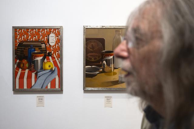 In het museum toont Møhlmann  ook werk uit zijn eigen serie 'Canto'.