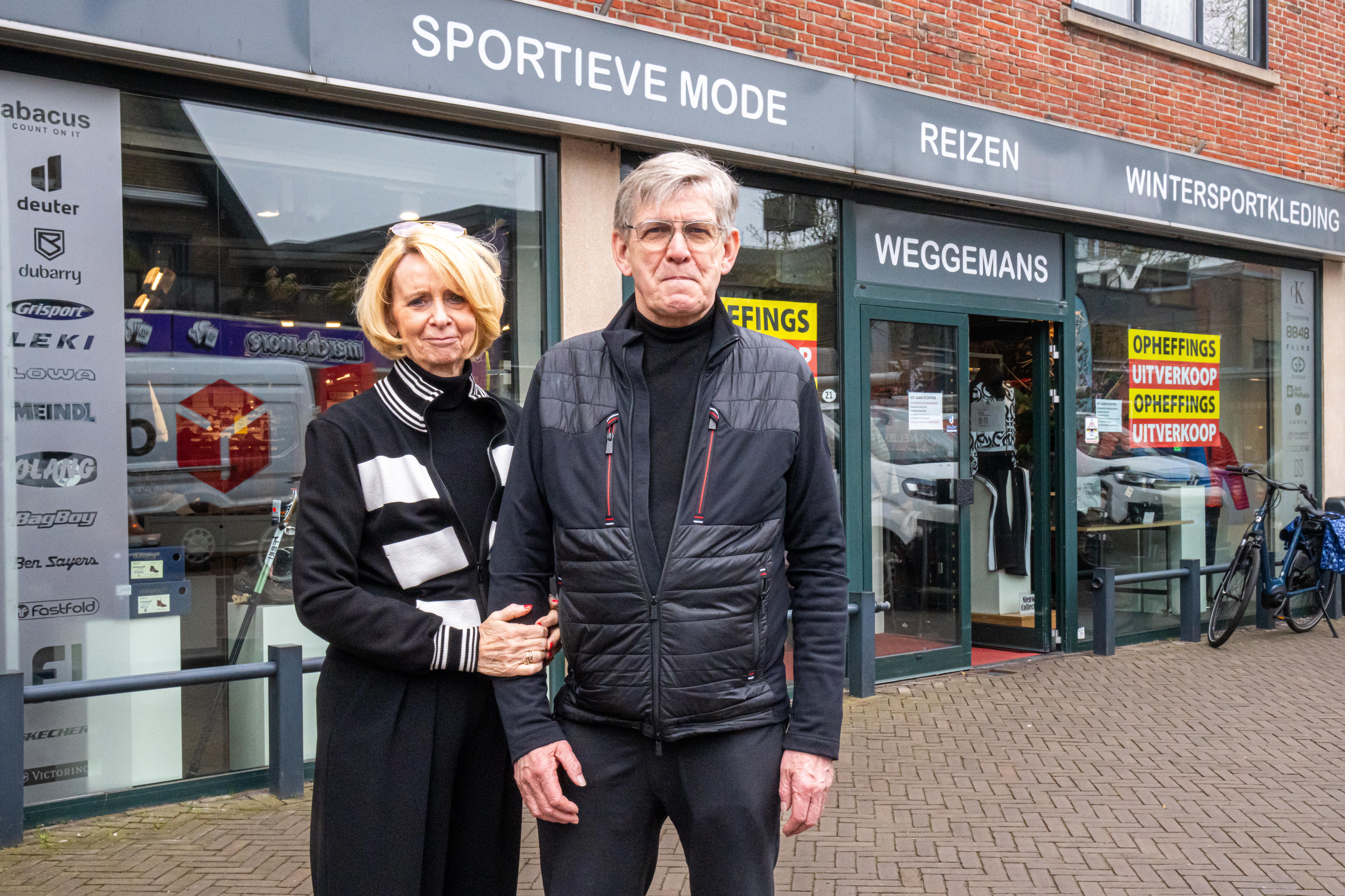 Roelie Everts-Weggemans en Willem Everts verkochten vanaf 1983 sportspullen en kleding in de Noorderstraat. Daarvoor was de winkel in eigendom van de ouders van Roelie.