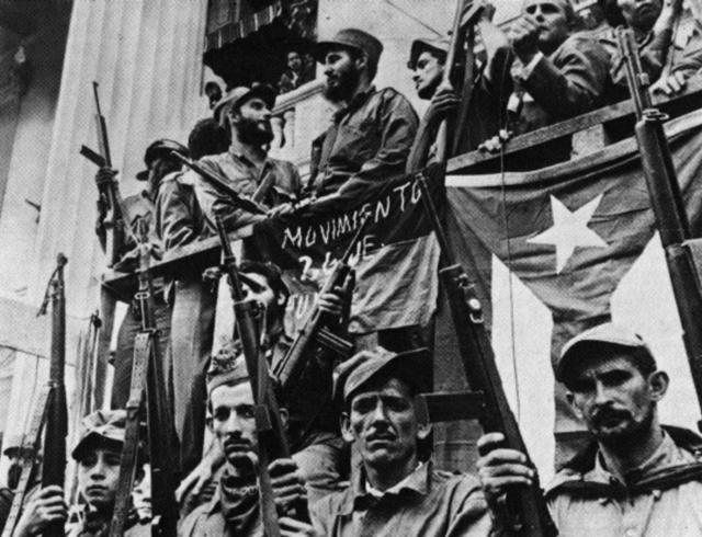 Begin 1959 claimt Fidel Castro in de Cubaanse stad Santa Clara de overwinning op generaal Fulgencio Batista. Hiermee komt een einde aan de Cubaanse revolutie.