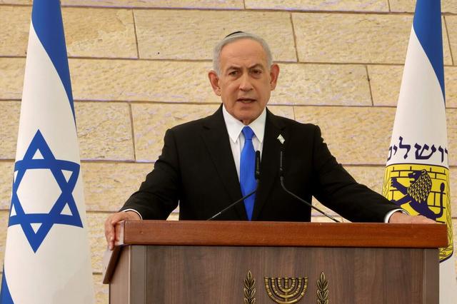 De Israëlische premier Benjamin Netanyahu.