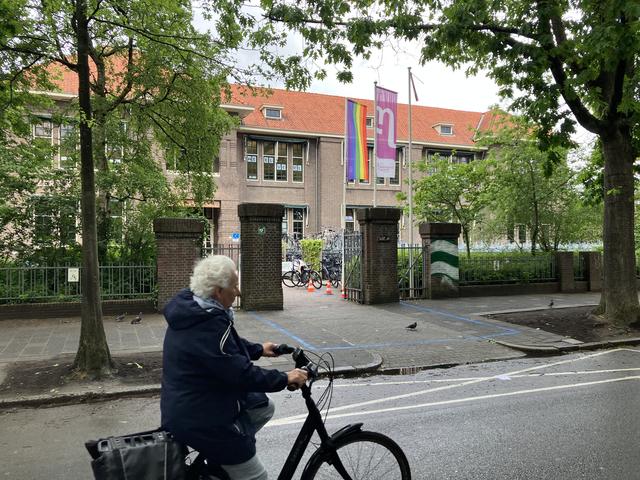 Het Montessori Lyceum aan de Helper Brink in Groningen.