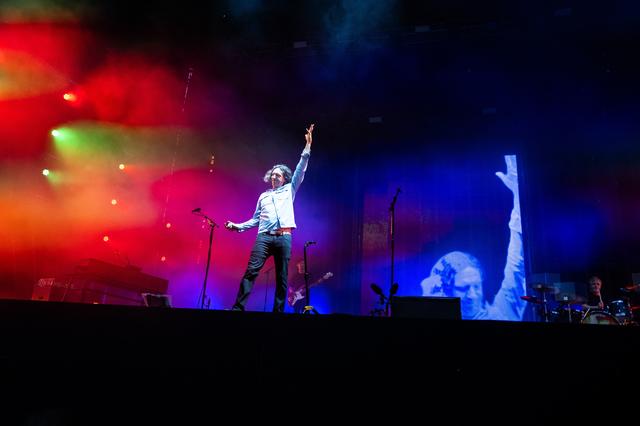 Zanger Gary Lightbody van Snow Patrol.