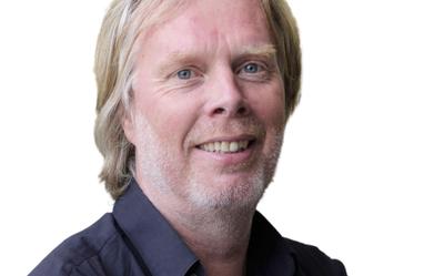 Dagblad van het Noorden-hoofdredacteur Evert van Dijk.