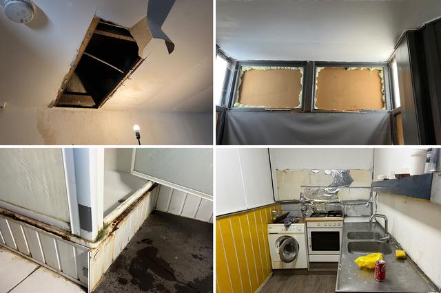 In de gemeente Midden-Groningen staan tientallen verpauperde panden. Foto: DVHN