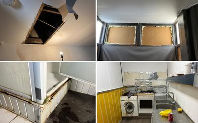 In de gemeente Midden-Groningen staan tientallen verpauperde panden. Foto: DVHN