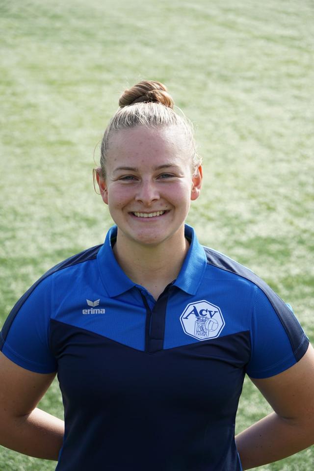 Anna Ruiter scoorde twee keer voor ACV.