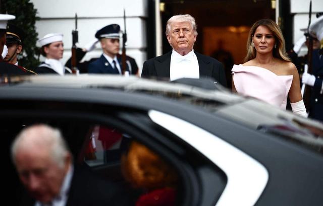 Donald en Melania Trump.