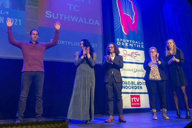 Suthwalda uit gemeente De Wolden werd vorig jaar 'Sportploeg van Drenthe'. 