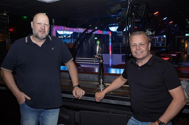 Henry Wardenburg en Erwin Hovenkamp, de mannen achter de reünie van discotheek Le Barrage.