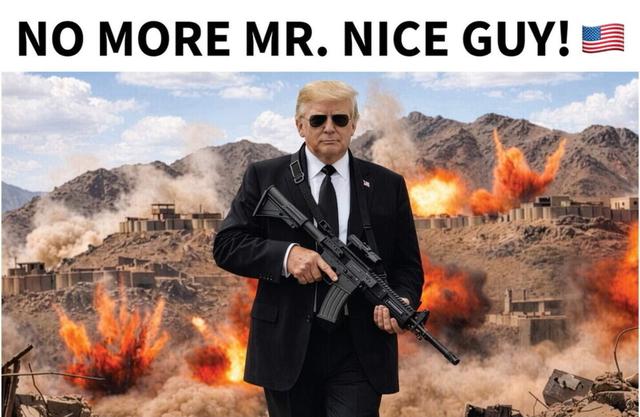 Trump verklaart ’No more Mr Nice Guy’ te zijn omtrent onderhandelingen met Iran. 