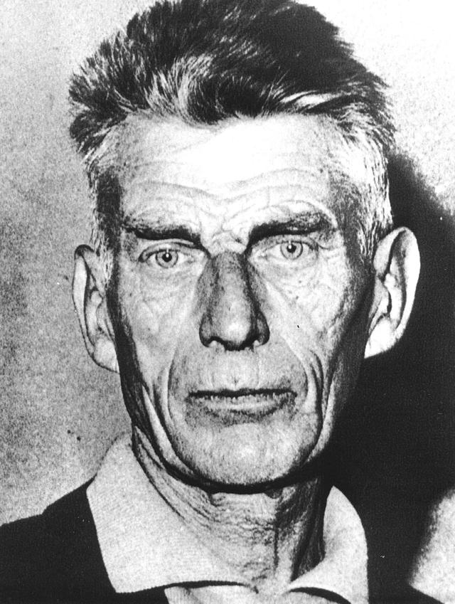 De Ierse Nobelprijswinnaar voor de literatuur Samuel Beckett (1906 -1989).