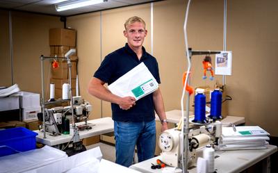 Okke de Jonge van start-up Boxo. 