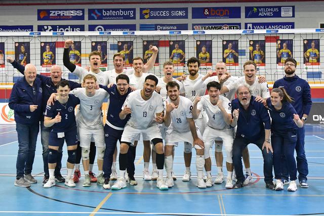 Lycurgus mag juichen. De volleyballers staan opnieuw in de finale om de landstitel.
